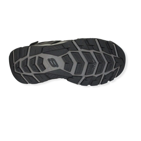 SKECHERS 204111 GRY RELAXED FIT TRESMEN OUTSEEN 6