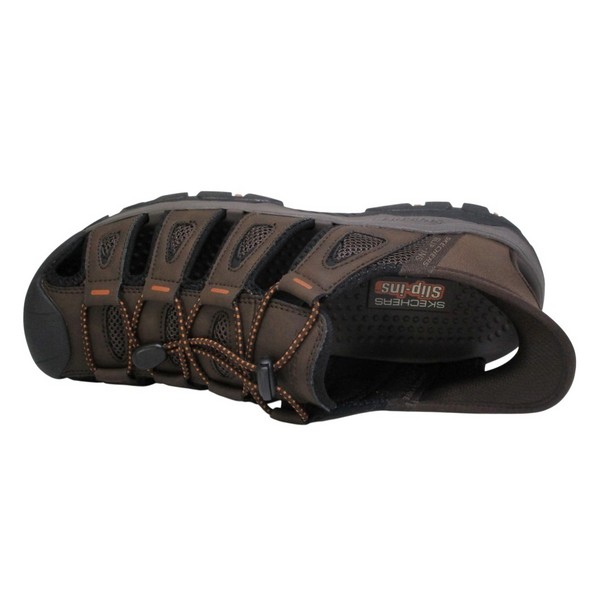 SKECHERS 205157 CHOC R.F. TRESMEN NORVIC SLIP IN