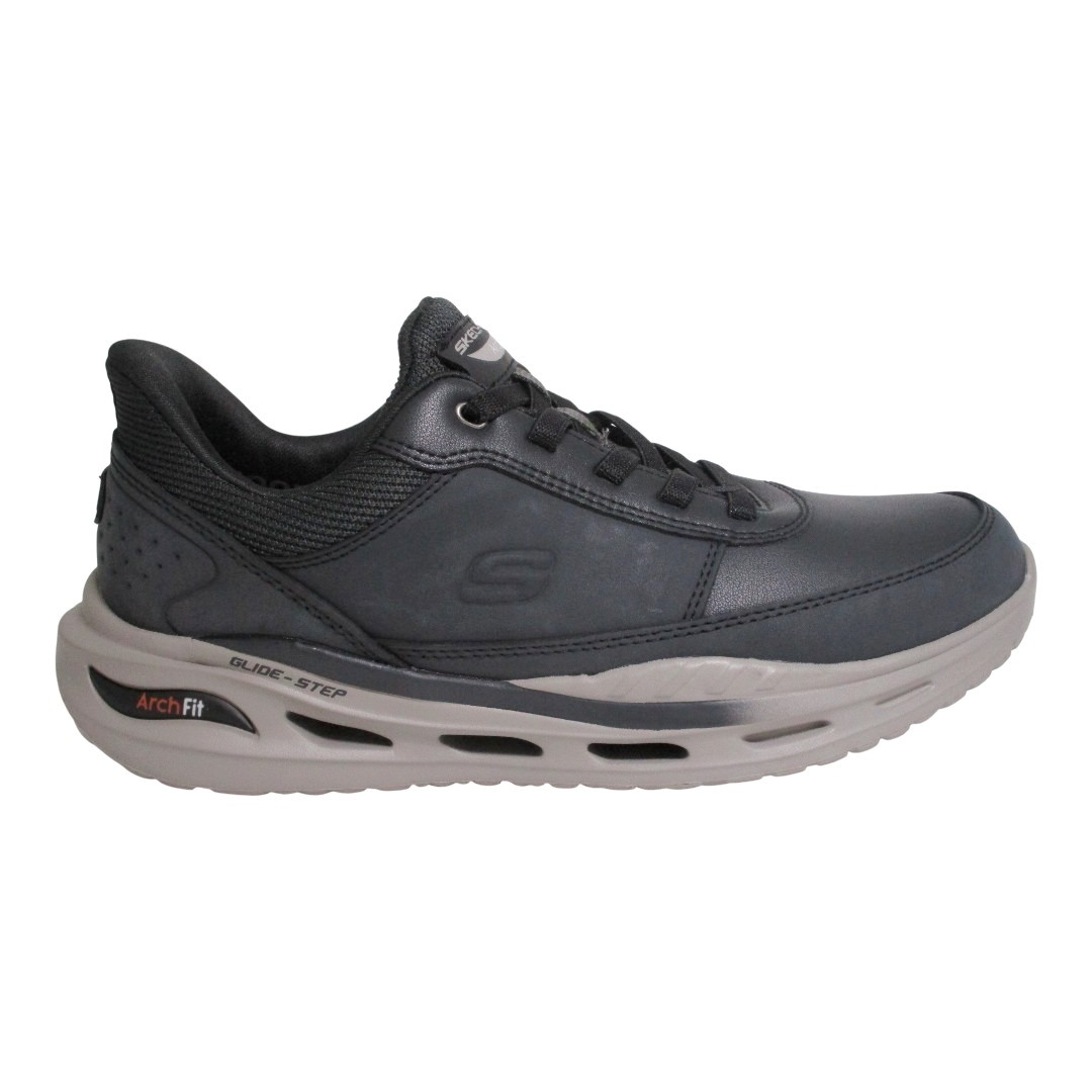 SKECHERS  210981 BLK ARCH FIT ORVAN MOXLEY