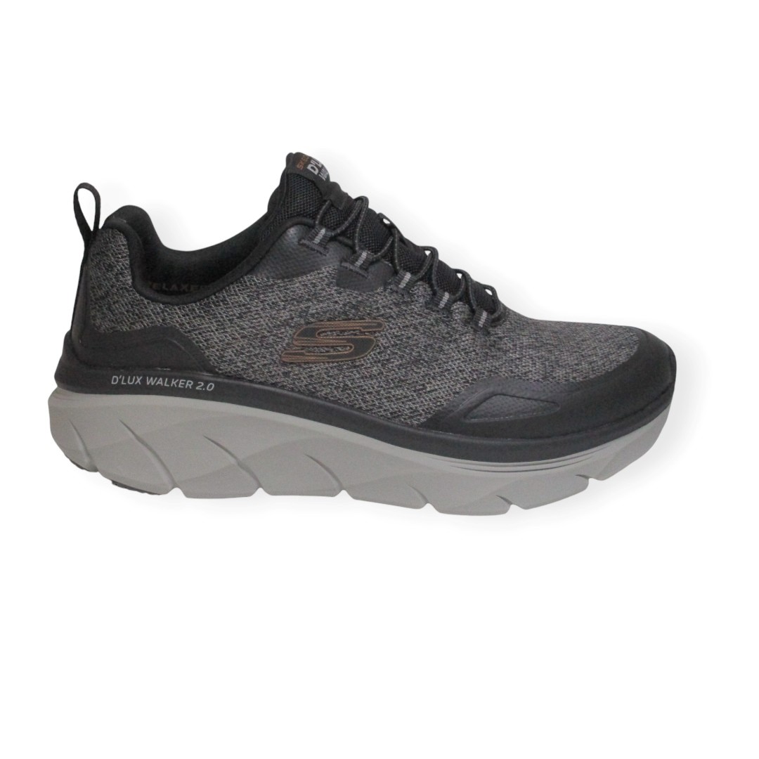 SKECHERS 232719 BKCC D'LUX WALKER 2.0 STADIWAY