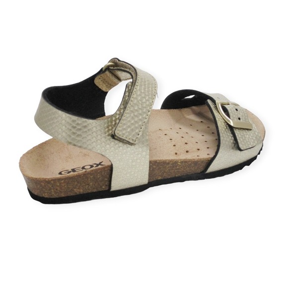 GEOX J028MC GOLD J.ADRIEL SANDAL GIRL