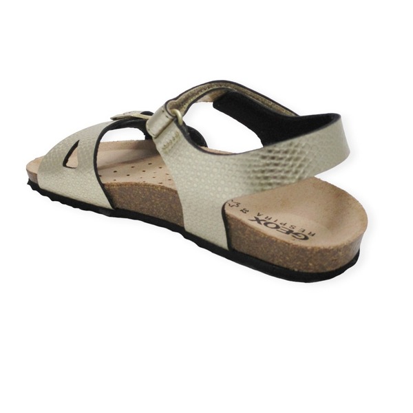 GEOX J028MC GOLD J.ADRIEL SANDAL GIRL