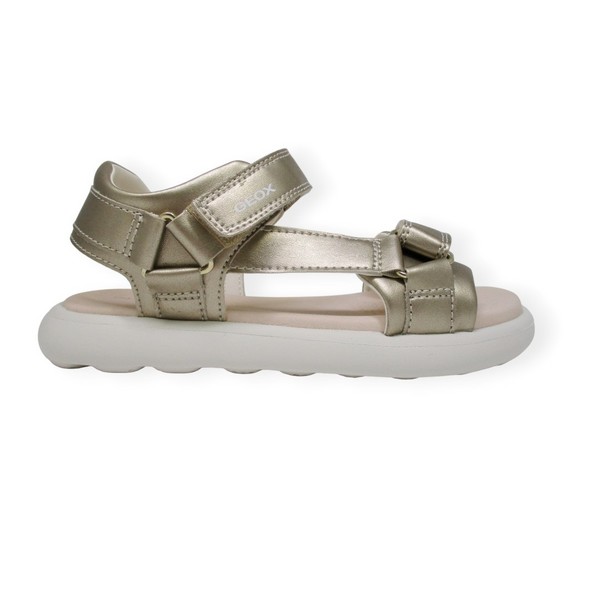 GEOX J55MSC GOLD SANDAL PUFFYPOP
