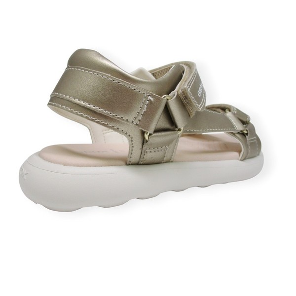 GEOX J55MSC GOLD SANDAL PUFFYPOP