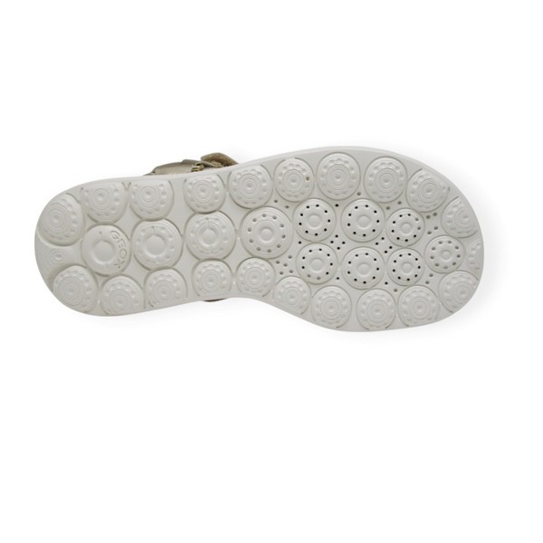 GEOX J55MSC GOLD SANDAL PUFFYPOP 6