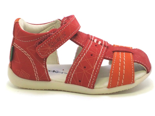 KICKERS BIGBAZAR ROUGE ORANGE 786421 10