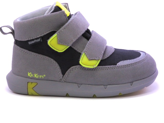 KICKERS 878780 GREY JUNIBO WATERPROOF