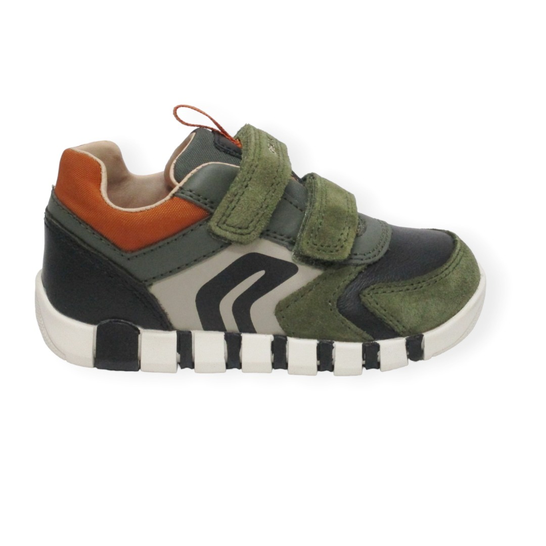 GEOX  B3558D GREEN BLACK B IUPIDO B