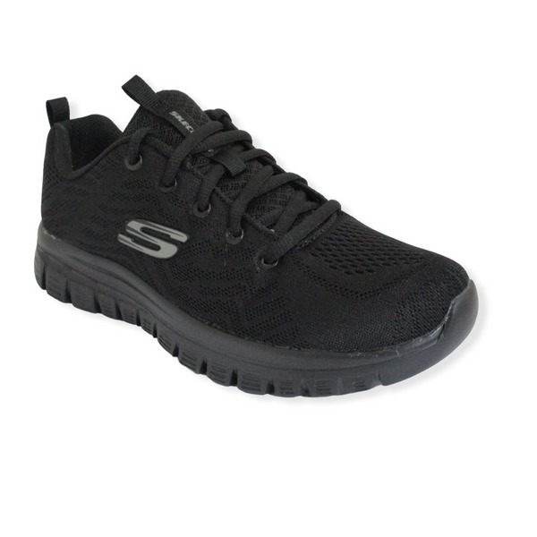 SKECHERS 12615 BBK GRACEFUL GET CONNECTED