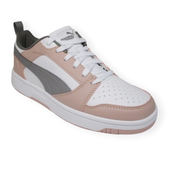 PUMA 392328-20 REBOUND V6 LOW WHITE BLACK