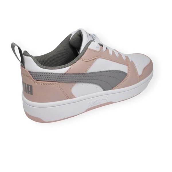 PUMA 392328-20 REBOUND V6 LOW WHITE BLACK
