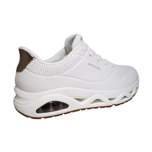 SKECHERS 190113 WHT UNO GLIDE STEP GLIDE ON AIR