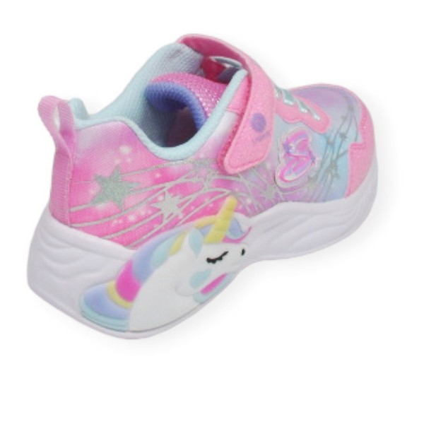 SKECHERS 302299L PKTQ LIGHTS UNICORN DREAMS