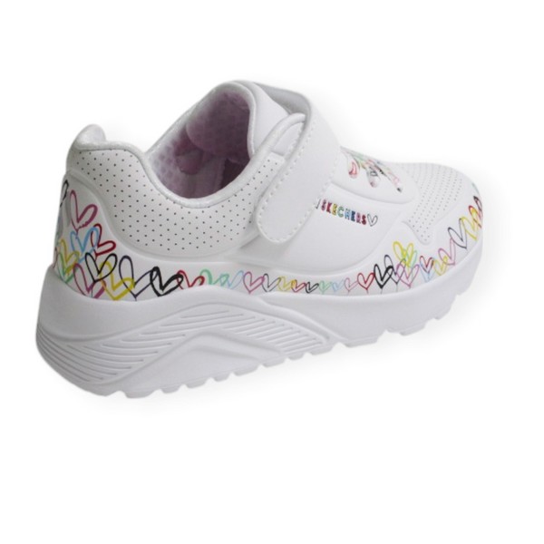SKECHERS 304091L WMLT UNO LITE HEART CRAZE