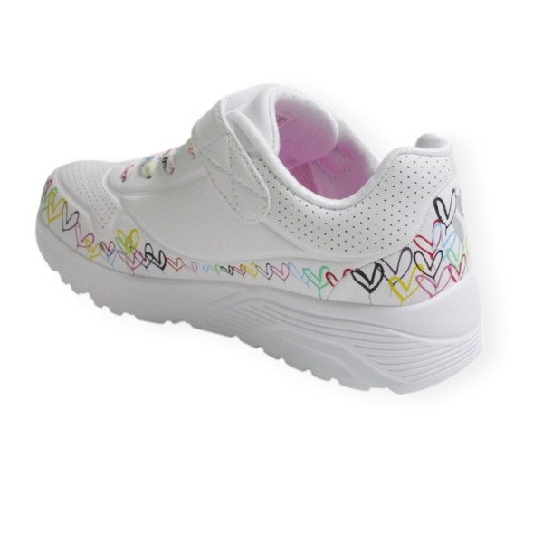 SKECHERS 304091L WMLT UNO LITE HEART CRAZE