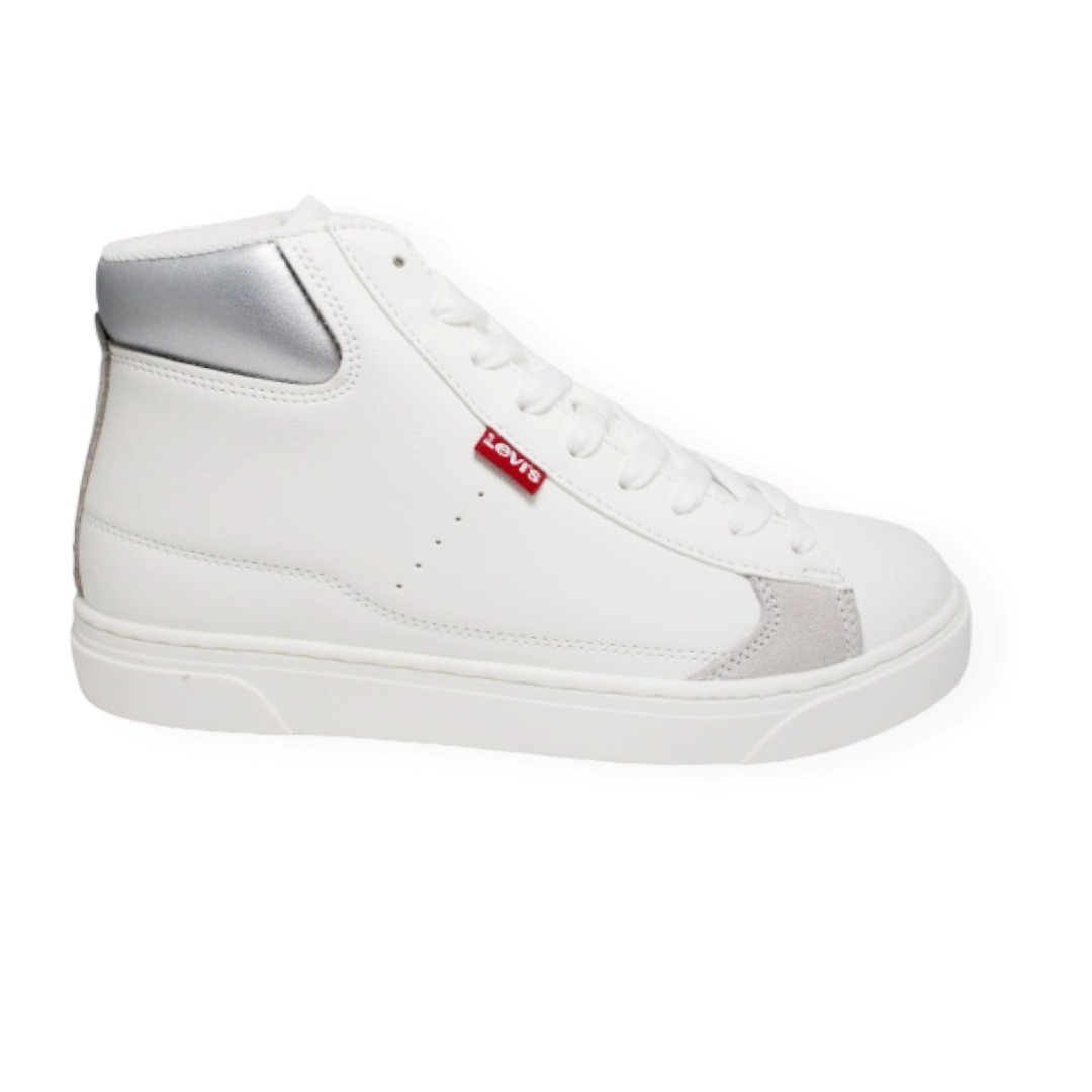 LEVI'S BRYSON MID K WHITE SILVER