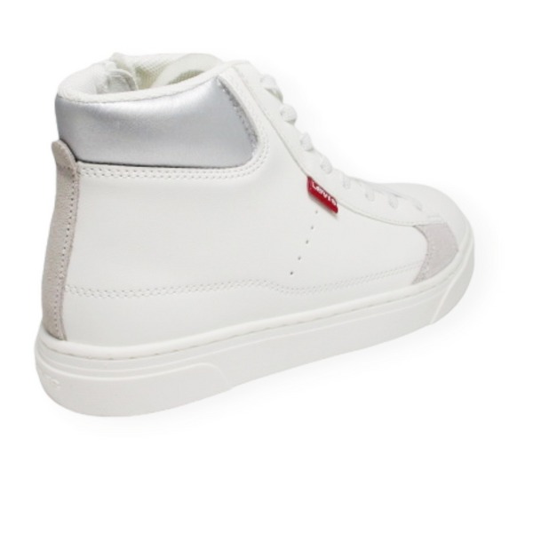 LEVI'S BRYSON MID J WHITE SILVER