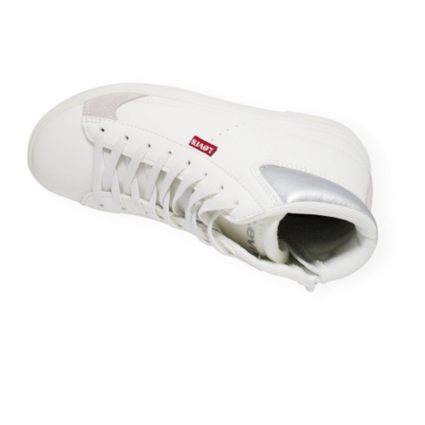 LEVI'S BRYSON MID J WHITE SILVER