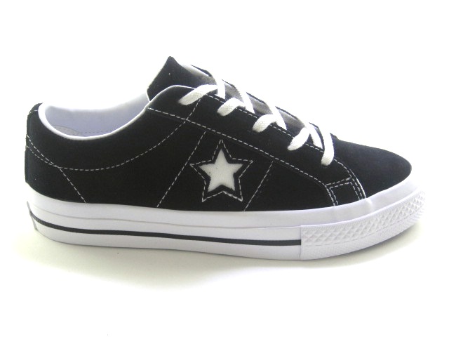 CONVERSE 361812C ONE STAR OX BLACK/WHITE KID
