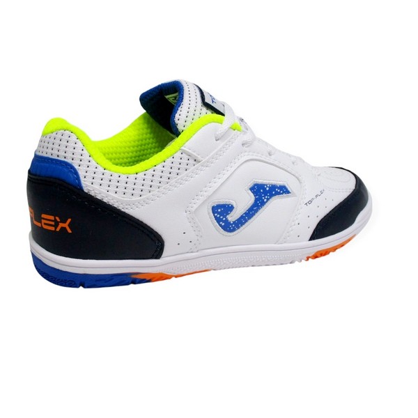 JOMA TOP FLEX JR 2502 BLANC FUTSAL INDOOR
