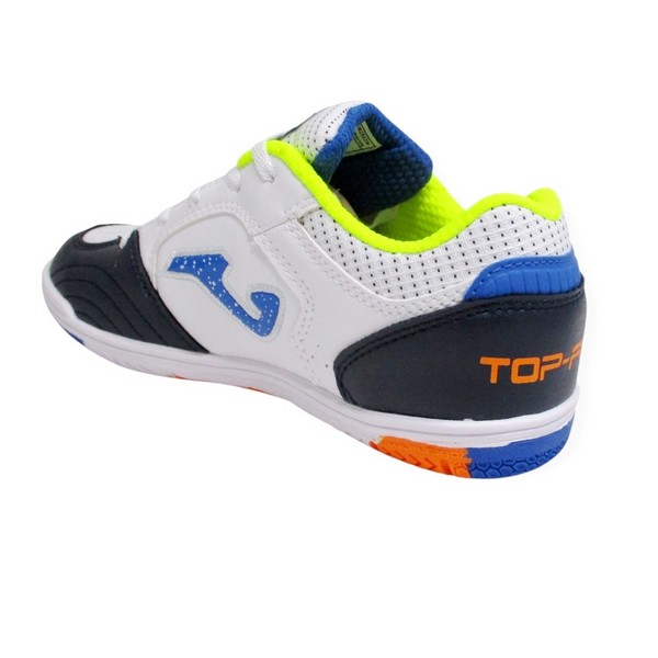 JOMA TOP FLEX JR 2502 BLANC FUTSAL INDOOR