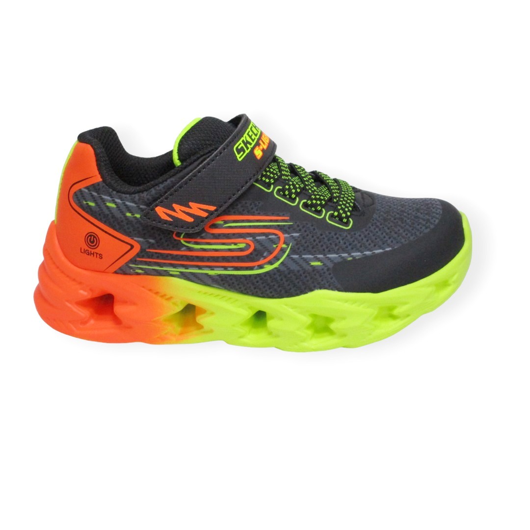 SKECHERS 400604L BKMT VORTEX 2.0 QUANTROID LIGHTS