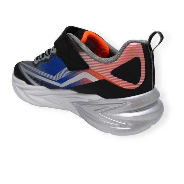 SKECHERS 400139L BKSL FLEX GLOW ULTRA LIGHTS