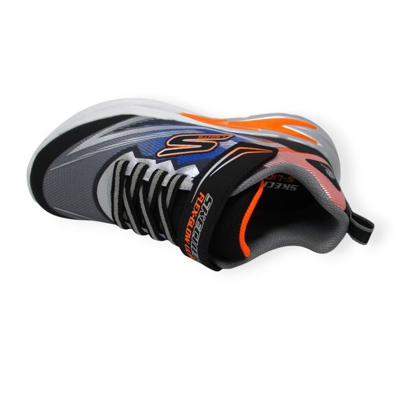 SKECHERS 400139L BKSL FLEX GLOW ULTRA LIGHTS