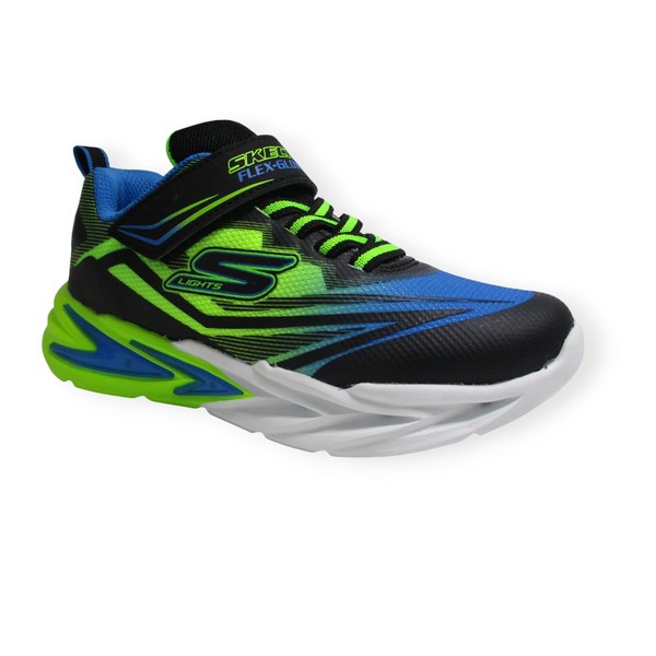 SKECHERS 400139L BBLM FLEX GLOW ULTRA LIGHTS