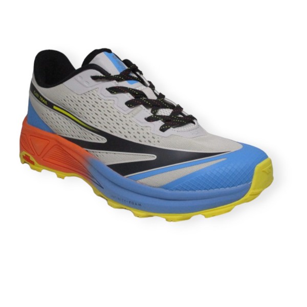 HI-TEC FLASH TRAIL GREY BLUE ORANGE