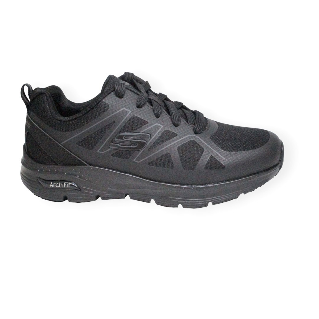 SKECHERS 200025EC BLK ARCH FIT SR AXTELL WORK