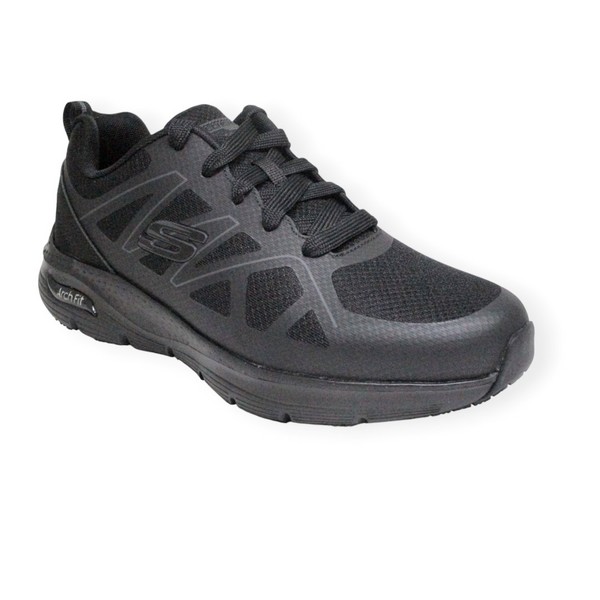 SKECHERS 200025EC BLK ARCH FIT SR AXTELL WORK