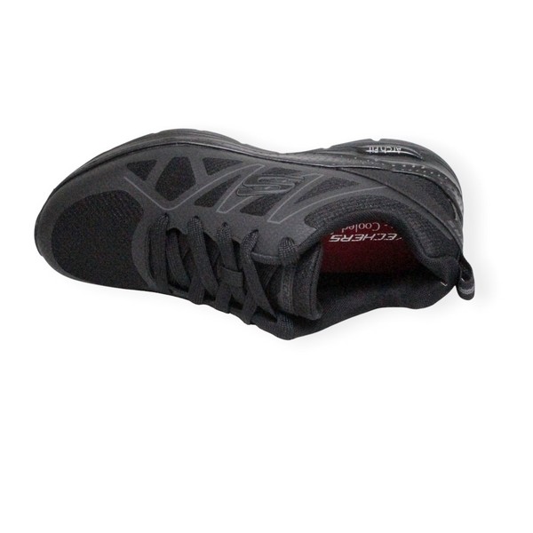 SKECHERS 200025EC BLK ARCH FIT SR AXTELL WORK