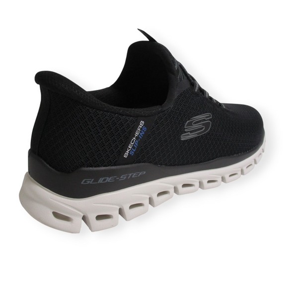 SKECHERS 233010 BLK GLIDE STEP SLIP IN
