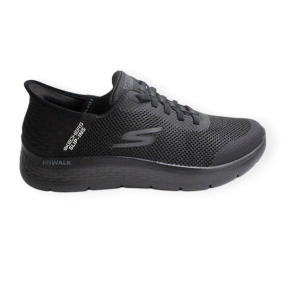 SKECHERS 216324 BBK SLIP IN GO WALK FLEX