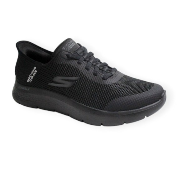 SKECHERS 216324 BBK SLIP IN GO WALK FLEX