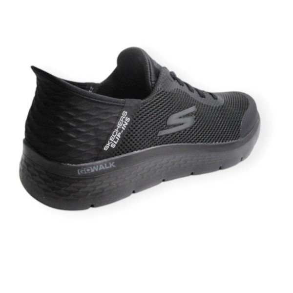 SKECHERS 216324 BBK SLIP IN GO WALK FLEX