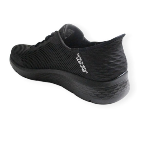 SKECHERS 216324 BBK SLIP IN GO WALK FLEX