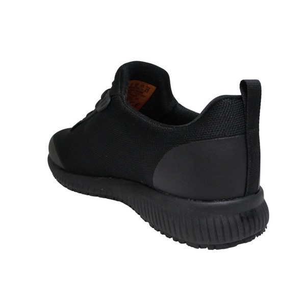 SKECHERS 200051EC BLK WORK SQUAD SR MYTON SLIP IN