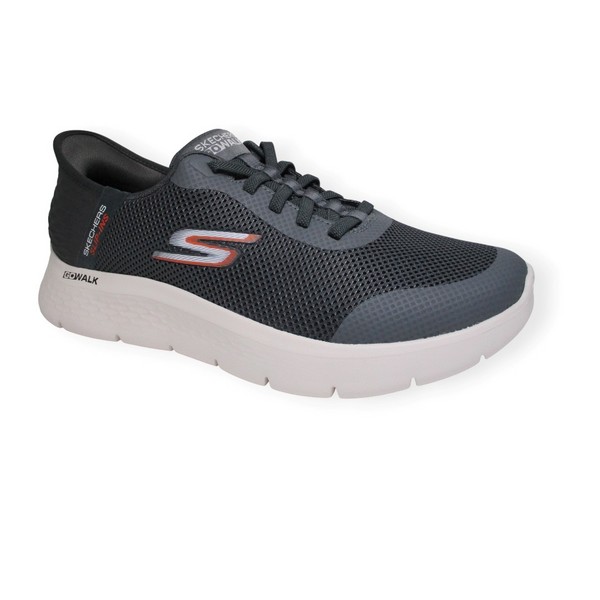 SKECHERS 216234 WW GRY GO WALK FLEX SLIP IN