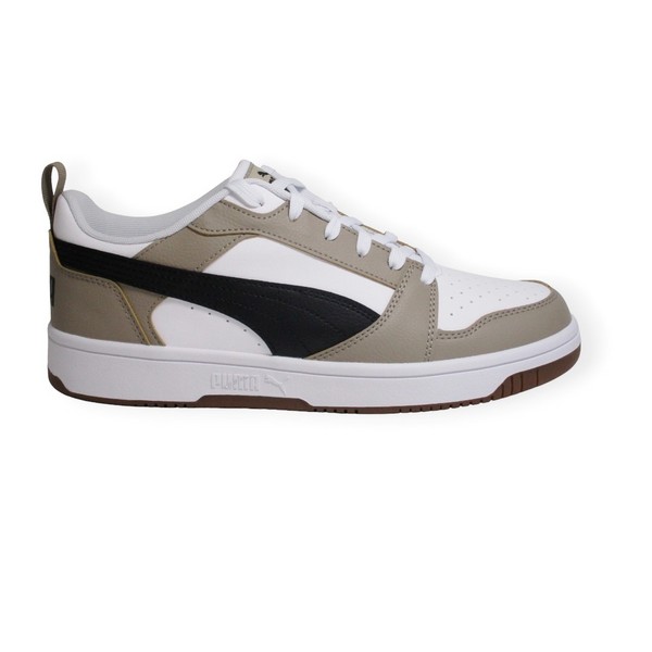 PUMA REBOUND V6 M BLANCO NEGRO MARRON 392358
