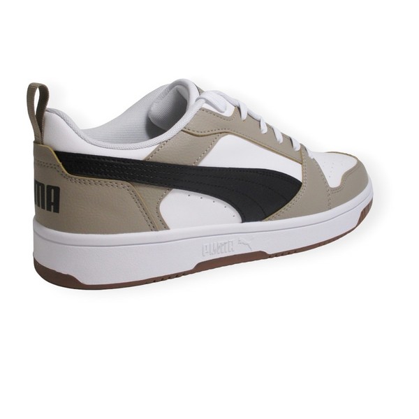 PUMA REBOUND V6 M BLANCO NEGRO MARRON 392358