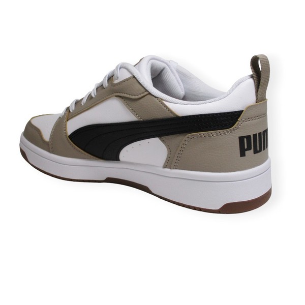PUMA REBOUND V6 M BLANCO NEGRO MARRON 392358