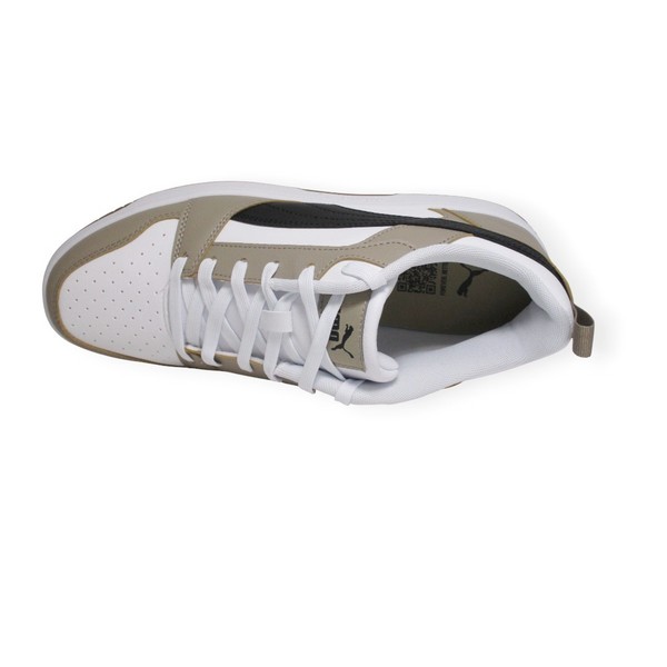 PUMA REBOUND V6 M BLANCO NEGRO MARRON 392358