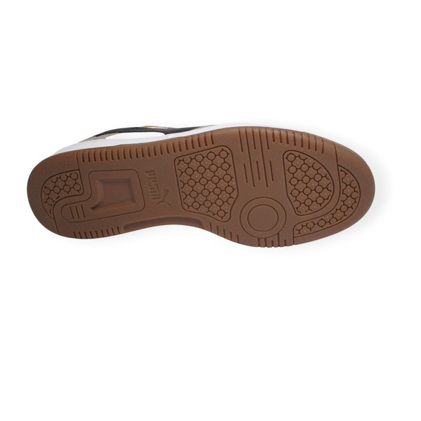 PUMA REBOUND V6 M BLANCO NEGRO MARRON 392358 6