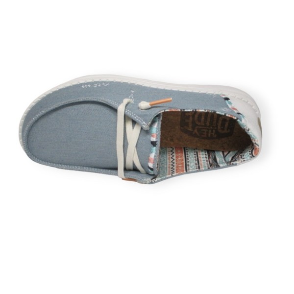 HEY DUDE WENDY BOHO LIGHT DENIM