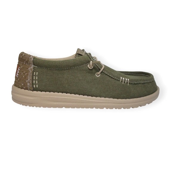 HEY DUDE WALLY WORK DUSKY GREEN