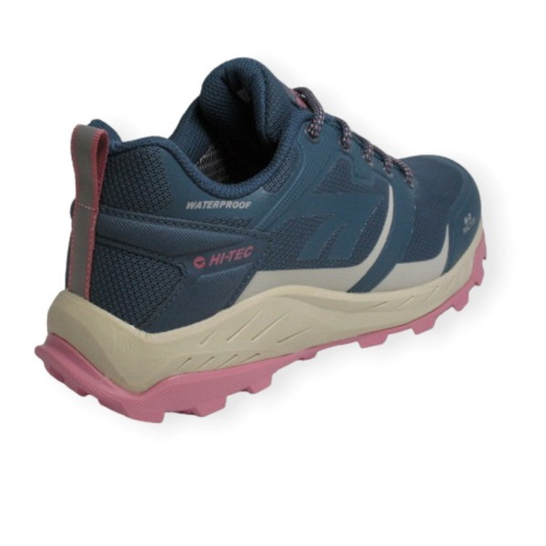 HI-TEC TOUBKAL LOW WP STORMY BLUE WATERPROOF 3