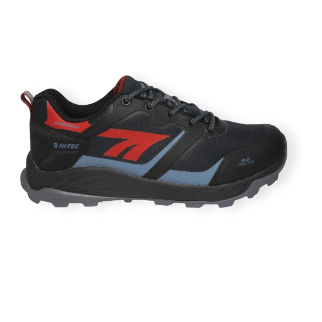 HI-TEC TOUBKAL LOW WP BLACK POWDER WATERPROOF