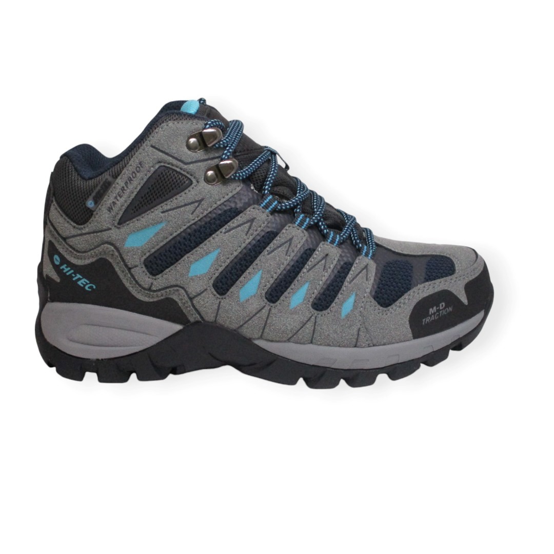 HI TEC CORZO WNS COOL GREY NAVY WATERPROOF